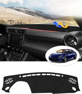 KUST Dashboard Cover for Toyota GR86 / BRZ 2022-2025 Suede Material Non-Slip Silicone Anti-Glare Mat with Precision Fit and Sun Protection - Safety