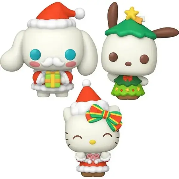 Funko Pop! Hello Kitty (Cinnamoroll, Hello Kitty, Pochacoo) Vinyl Figures