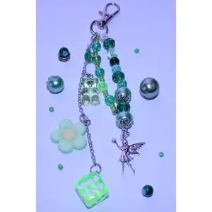 Green Fairy Bag Charm