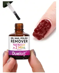 15ml Gel Nail Polish Remover Soak-Off Gel Polish Remover, 1pc Removes Nail Polish In 2-5 Minutes 15ml 0. 5fl. Oz Quickly & Easily No Soaking Or Wrapping Quickly Removes Soak-Off Gel Polish