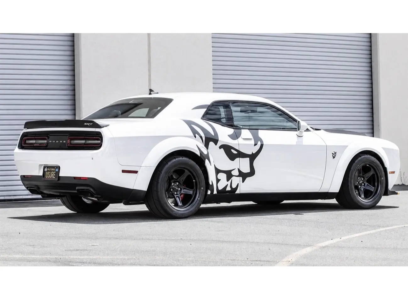 SRT Hellcat Demon Decal For Dodge Challenger XL