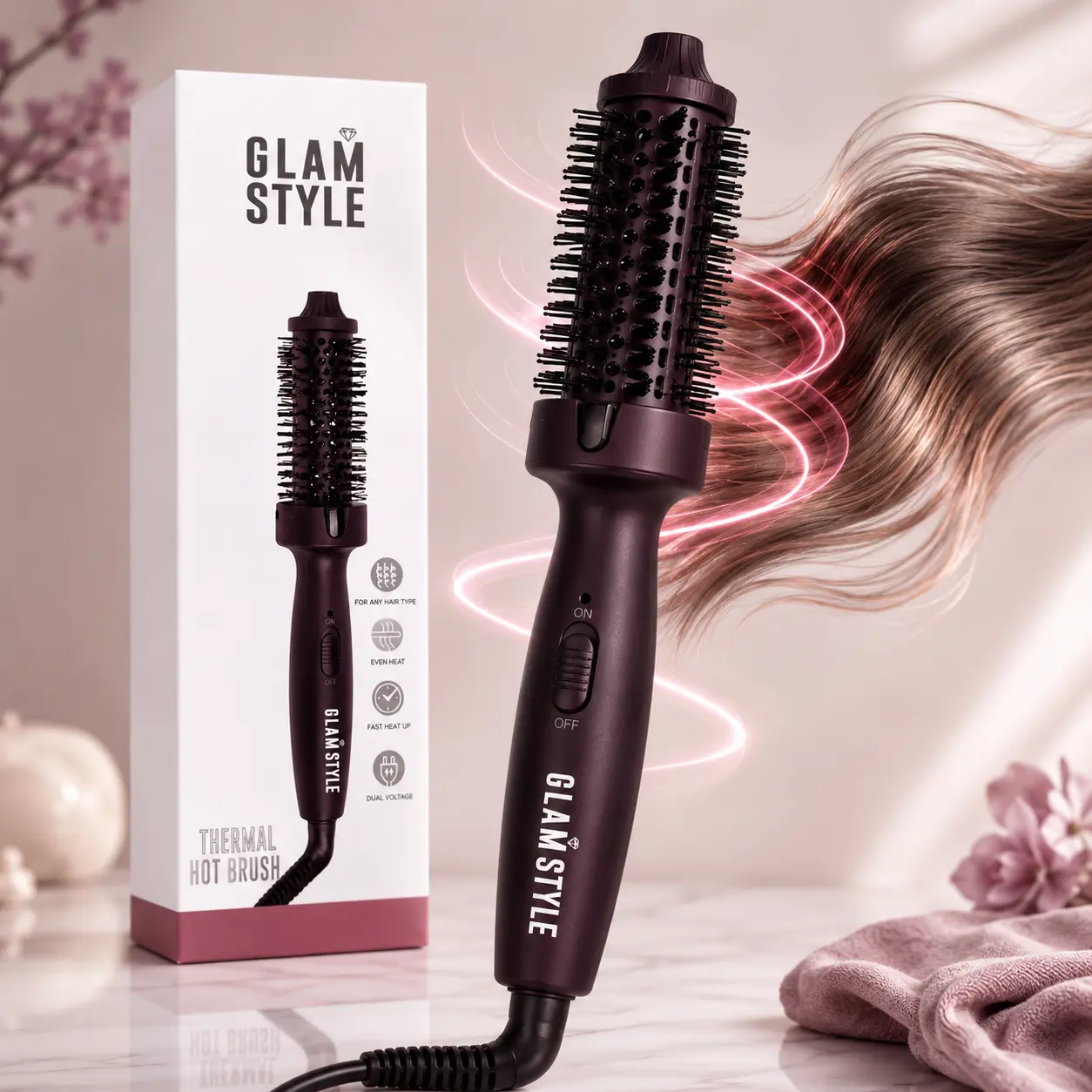 Glam Style Professional Blowout Brush