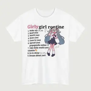 Fujoshi Favorite Graphic Tee for Anime & Yaoi Fans  Viral Meme TShirt that Every Manga Girl Will Adore Claim Your Kawaii Shirt Today