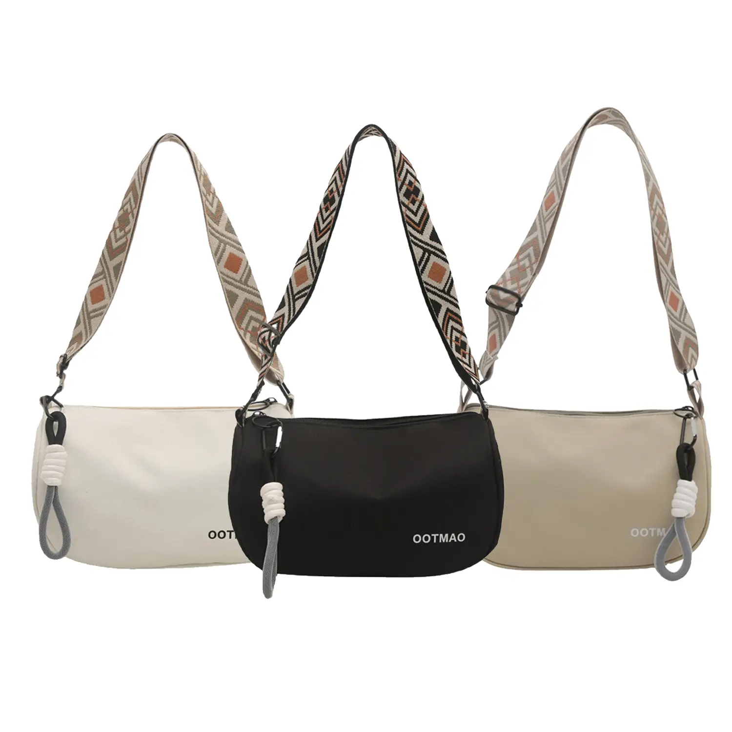 Women's Crossbody Bag, Back To School, Minimalist Stylish Plain Color Zipper Crossbody Bag with Adjustable Strap, High-quality Daily Commuting Bag for Girl travelessentials