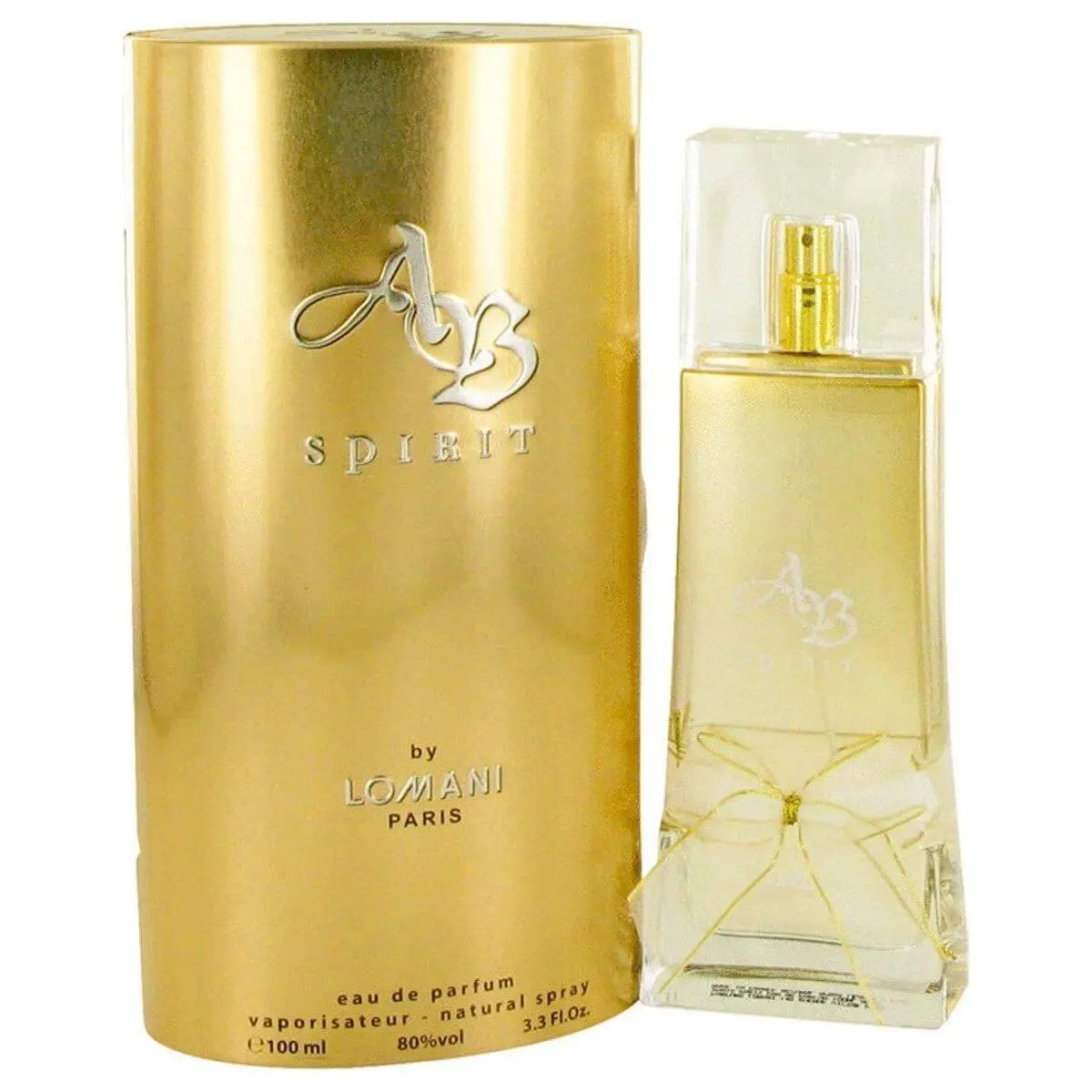 Lomani Ab Spirit Women's Eau de Parfum (EDP) - 3.4 fl oz New Can Pack, Spicy Floral Yuzu Blend, Elegant, Floral, Perfumed Women's Fragrance, Elegant Women's Fragrance