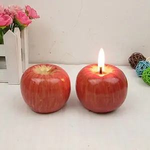 Creative Christmas Eve Gift Fruit Candle Birthday Christmas Decoration Student Gift