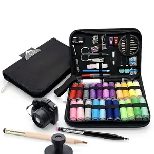 100pcs Multi-Sew Kit with Accessories, 24-Color Thread, Needles and Thread, Small Repair Sewing Kit, Basic Mini Portable Travel Sewing, Sewing Tool Kit