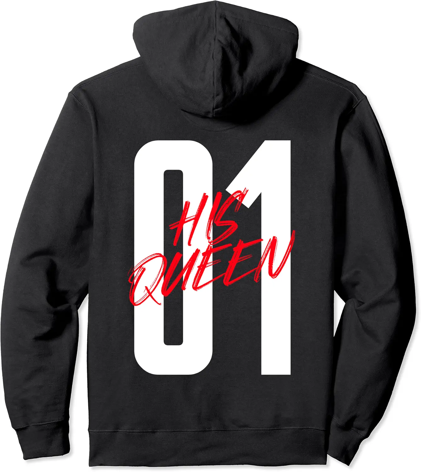 His Queen Cool Couple Matching Pullover Hoodie - Ananavar Shop 40B09Q26PTLQ