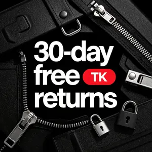 30-day free returns, 60-day quality guarantee