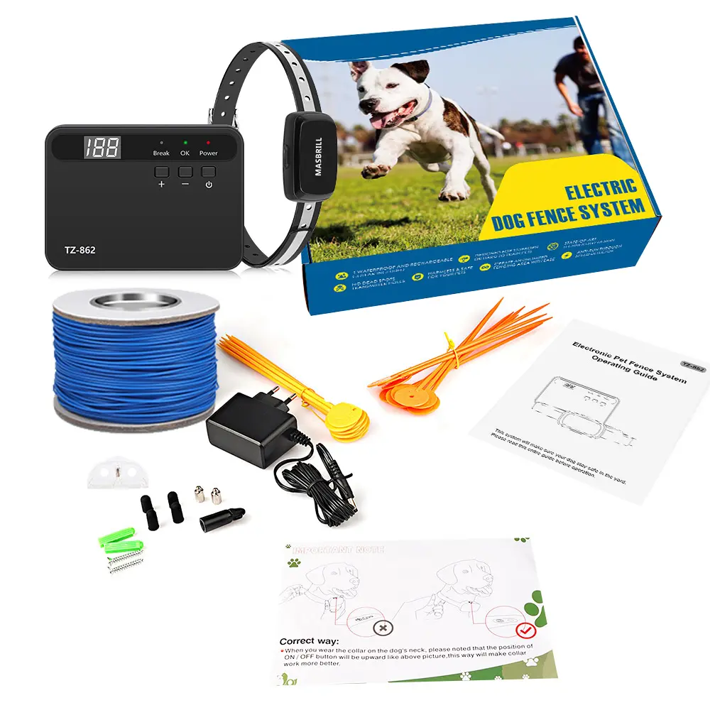 [Masbrill] Underground electronic fence, dog electronic fence, safe protection for dogs, preventing dogs from running around