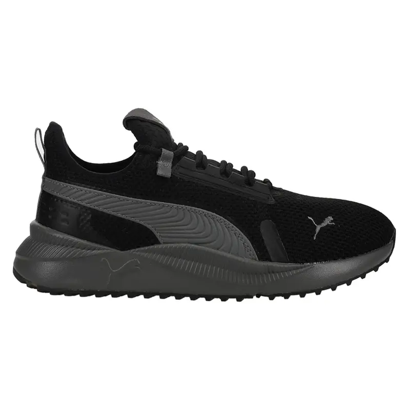 PUMA Mens Pacer Future Street Knit Wide Lace Up Sneakers Shoes Casual - Black