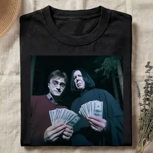 Funny Money Shirt, Wizard Magic Shirt, HP Hip Hop Tee, Gangsta Half Blood, Harry Meme, Potion Master, Movie Shirt, Gift for Harry Fans.