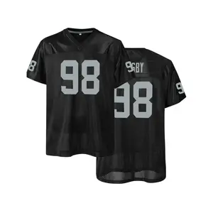 Men’s Boyfriend-Style Football Jersey – Vibrant V-Neck Polyester Top with Letter and Number Embroidery, Breathable, Short Sleeve, Loose Fit for Casual & Sportswear, Perfect for Teams and Four-Season Wear, Stylish Jersey, Jersey Shirts