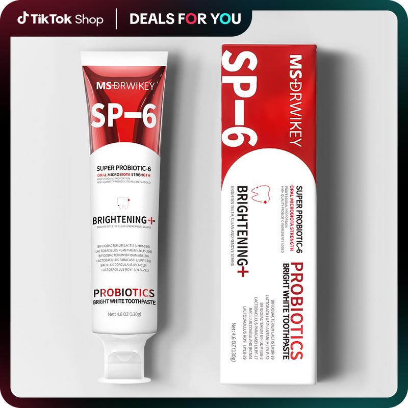 【MSDRWIKEY】 Super Probiotic Toothpaste Mint Burst – Strengthens Enamel ...