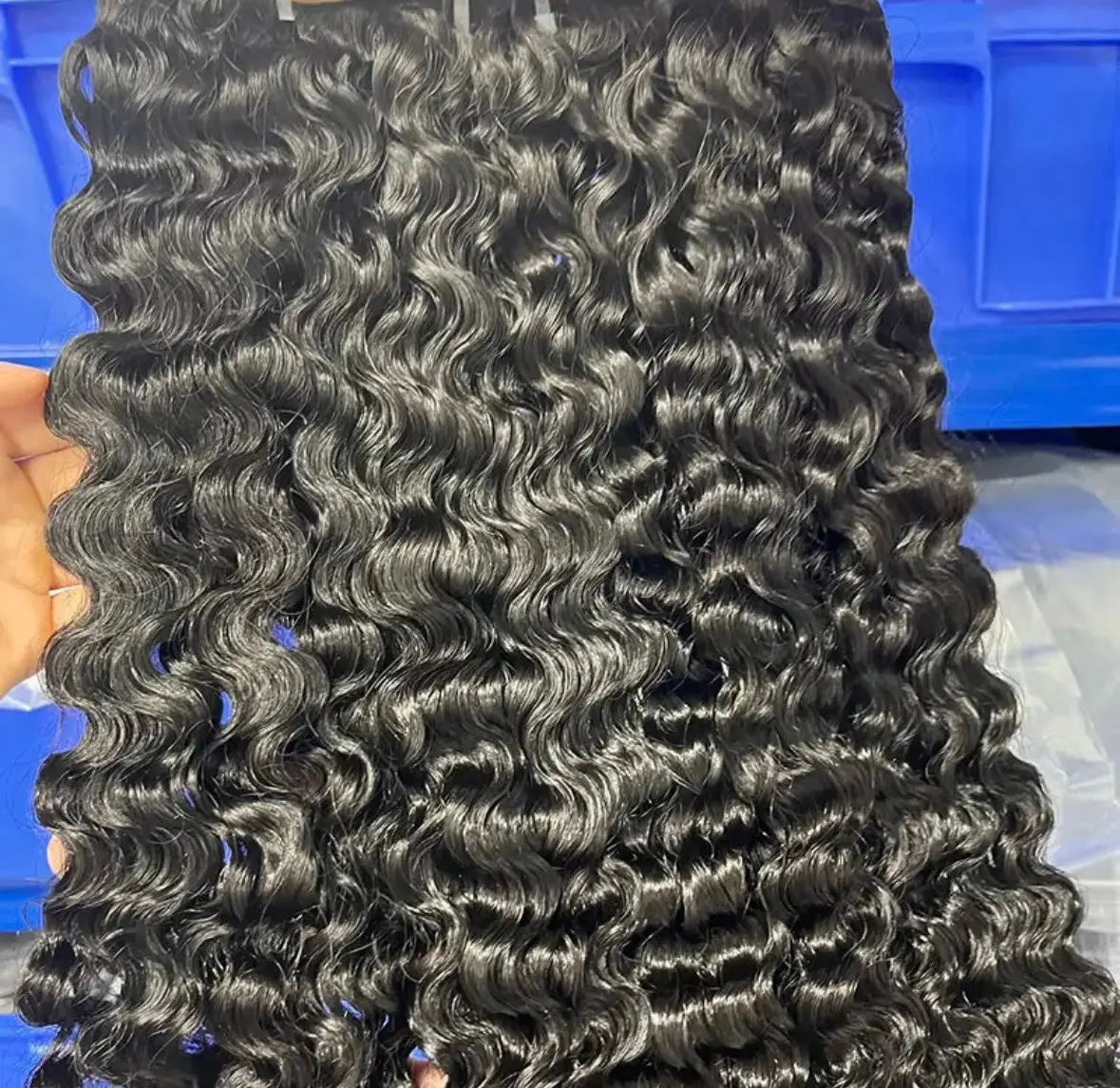 RAW Cambodian Bohemian Curl 3 Bundles
