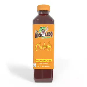 MANGO CHILE Chelada Mix - Sr. Michelado - Bottle Michelada Mix Beverage Flavor MANGO CHILE Chelada Mix - Sr. Michelado - Bottle Michelada Mix Beverage Flavor