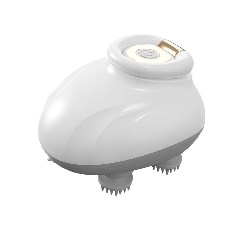 Portable Cordless Electric Scalp Massager 2-Speed Vibrating Head Massager  with 96 Silicone Nodules for Deep Hair Cleansing and Hair Growth Comfort