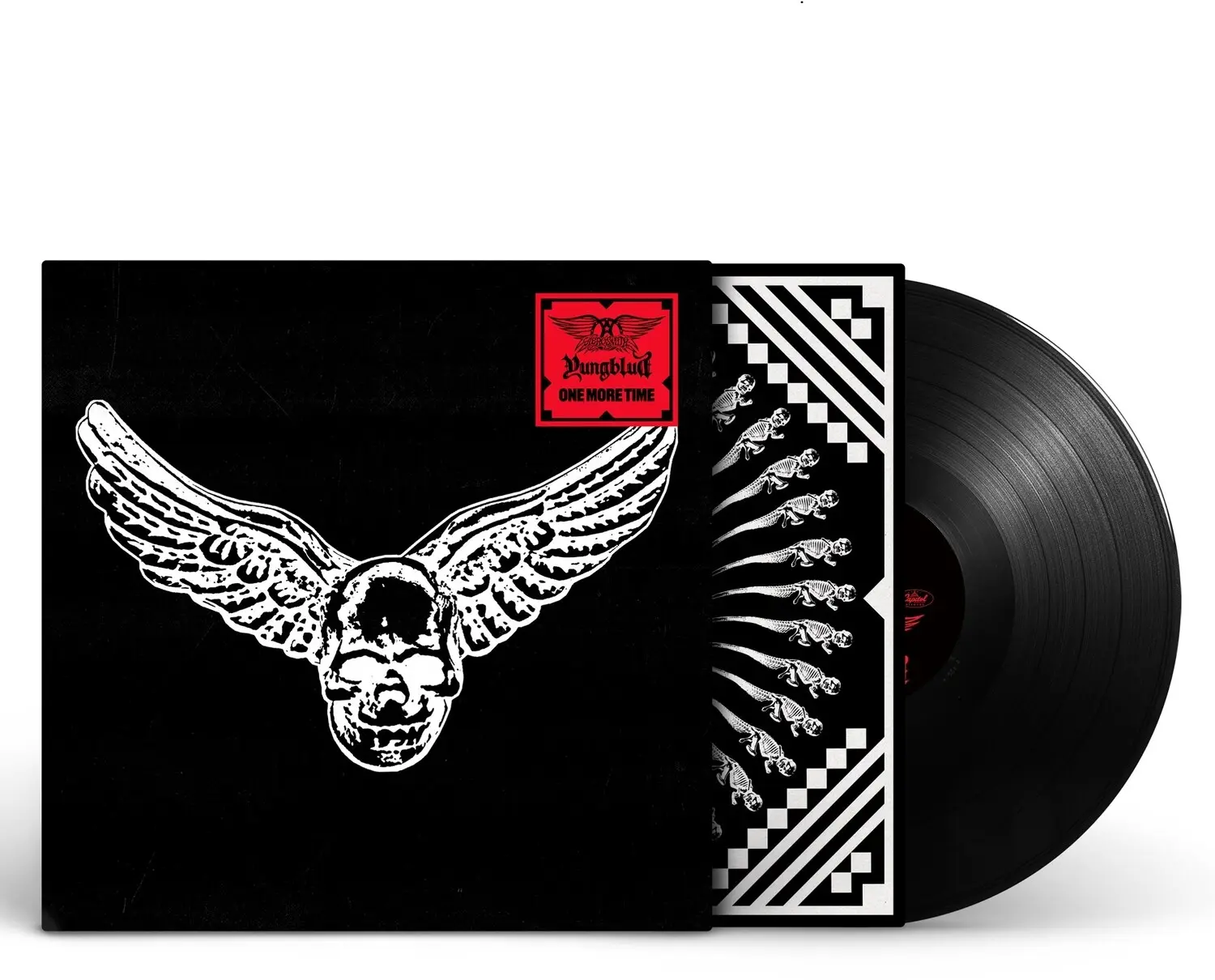 Aerosmith & YUNGBLUD - One More Time  [VINYL RECORD - LP] Extended Play, Etched Vinyl