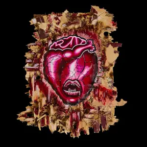 Hungry Heart V1 | Mixed Media Art Print 12x18