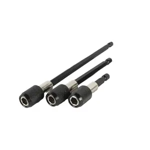 Hex Quick Release Locking Extension Rod, Electric Drill Bit Extender, Fast Rotating Adapter, Tool Accessory for Power Tools