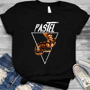 Pastel Ball Python Retro Snake Owner T-Shirt
