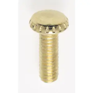 Head Thumb Screw Brass Plated