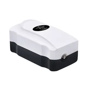 Aqua Dream Quiet Operation Copper Motor Water Oxygenation Pump - 55 GPH Output, 3.5L/min Volume, 0.018Mpa Pressure, Long Lifespan Side Mounting Aerator for 10-45 Gal Fish Tanks