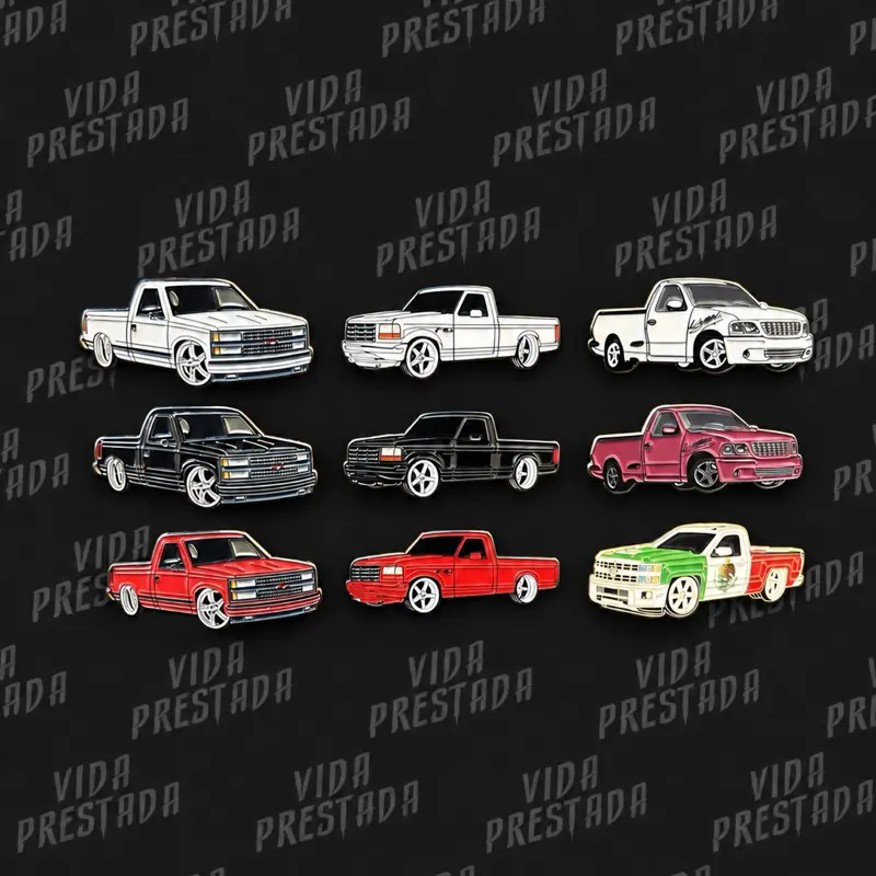 Mamalona Chevy/Ford Hat Pin