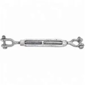 Baron 19-5-8X6 .63 x 6 In. Galvanized Jaw & Jaw Turnbuckle