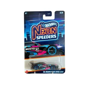 Hot Wheels ‘16 Mercedes-AMG GT3 Neon Speeders 1:64 Diecast Car