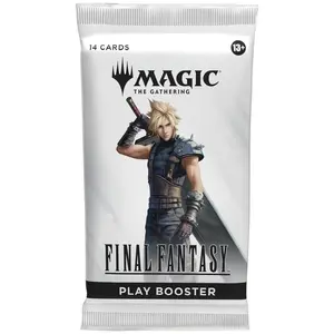 Magic The Gathering Final Fantasy Play Booster Pack - 14 Cards Including Rare & Uncommon Cards for Limited Format Events