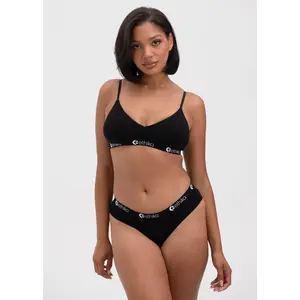 Modal - Midnight Black | Womens Cheeky