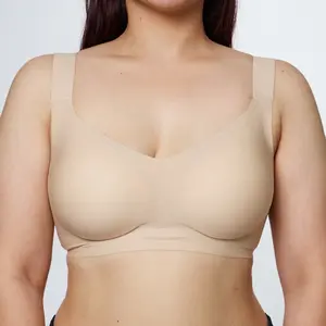 Wireless Comfort Bra for Women | No Underwire | Full Coverage | Seamless Everyday Bralette | Plus Size S-4XL