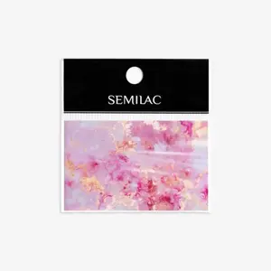 12 ROSE GOLD MARBLE Semilac Nail Transfer Foil