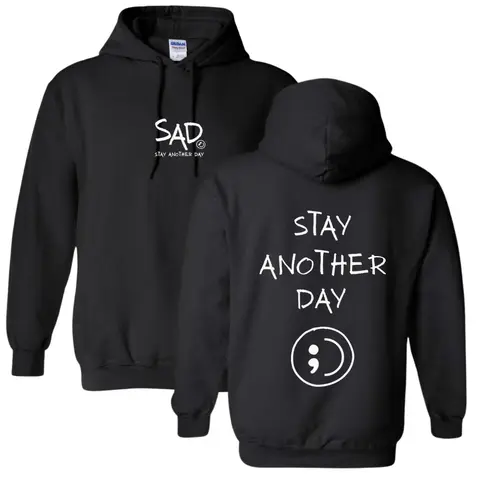 Stay Another Day "OG Design" Unisex Mental Health Awareness Hoodies and Crewnecks