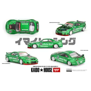 Kaido House Nissan Skyline GT-R R33 Imai Racing V1, Green, 1:64 Scale, Diecast Model Car