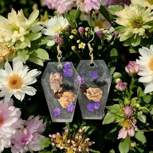 Coffin Earrings