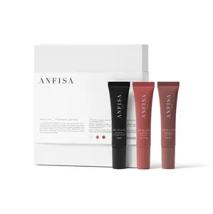 ÂN-GLOSS Ceramide Lip Trio, Buttergloss, Berry, Makeup,  Lipgloss,  Lipstick, Spice, Cosmetic, Glossy, Hydrating, Vanilla