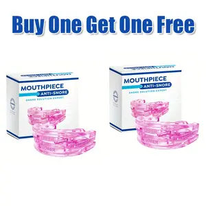 2PCS Anti-Snoring Adjustable Mouth Tip, Anti-Bruxism, Sleep Aid, Apneal Protection, Teeth Stop Device