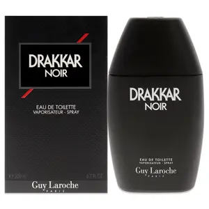 Guy Laroche Drakkar Noir Men’s EDT Spray 6.7 oz, Classic Masculine Cologne, Long-Lasting Fragrance Gift for Him