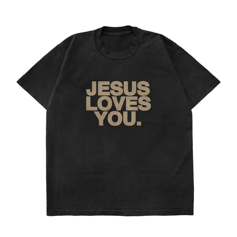 John 15:12 - JESUS LOVES YOU Shirts |         Graphic Christian Tee Shirts Designed For Both Men and Women graphic tee men gifts