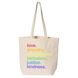 'Kindness Is' Pride Lightweight Canvas Tote