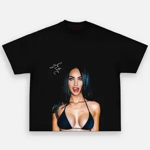 MEGAN FOX Star Tee , Famous Actresses Graphic Tee , Famous Music Artists Tee , Hollywood Star T-Shirt , Gift For Him , Gift For Her Hoodie , Sweatshirt ZK5 D2R Vintage Y2K Graphic T-Shirt