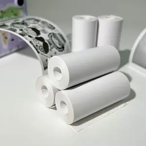 (5/10 Rolls) 5.7x2.5 Cm Thermal Printer Paper, Ideal for Instant Cameras & Pos Systems, Compatible with All Credit Card Terminals