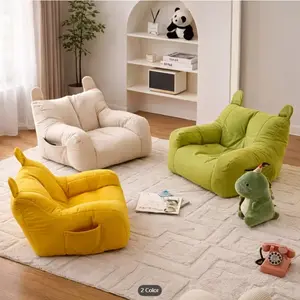 [Available in 3 Colors] Simple Washable Pet Sofa | for Pet Owners Who Value Home Aesthetics, Fits Beside the Living Room Sideboard or Bedroom Vanity | Won't Disrupt Interior Decor, Removable Cover Is Machine Washable Without Deformation or Fading |