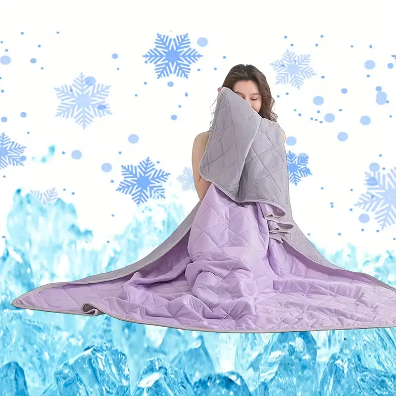 Hotel-Style Soft Silky Cooling Quilt Microfiber Gentle on skin Breathable Lightweight Machine Washable Gentle on Skin Year-round use Cloud-like Feel Soft Bedding