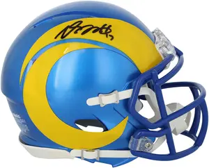 Davante Adams Los Angeles Rams Autographed Riddell Speed Mini Helmet - Fanatics Authentic Certified