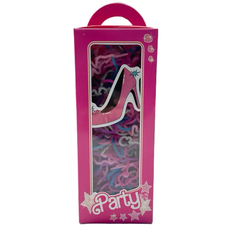Sillybandz Pink Doll Box 215 Doll Themed Silicone Bandz