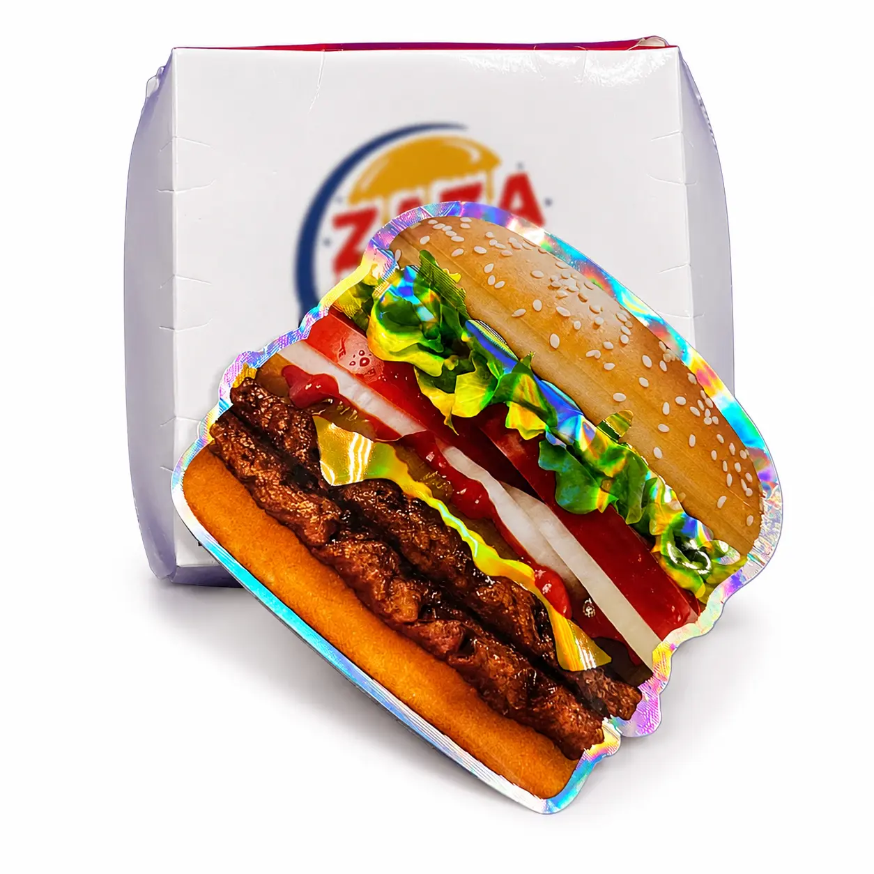 12 Pack - Hamburger-Themed Gift Box Set  - ZaZa King Burger