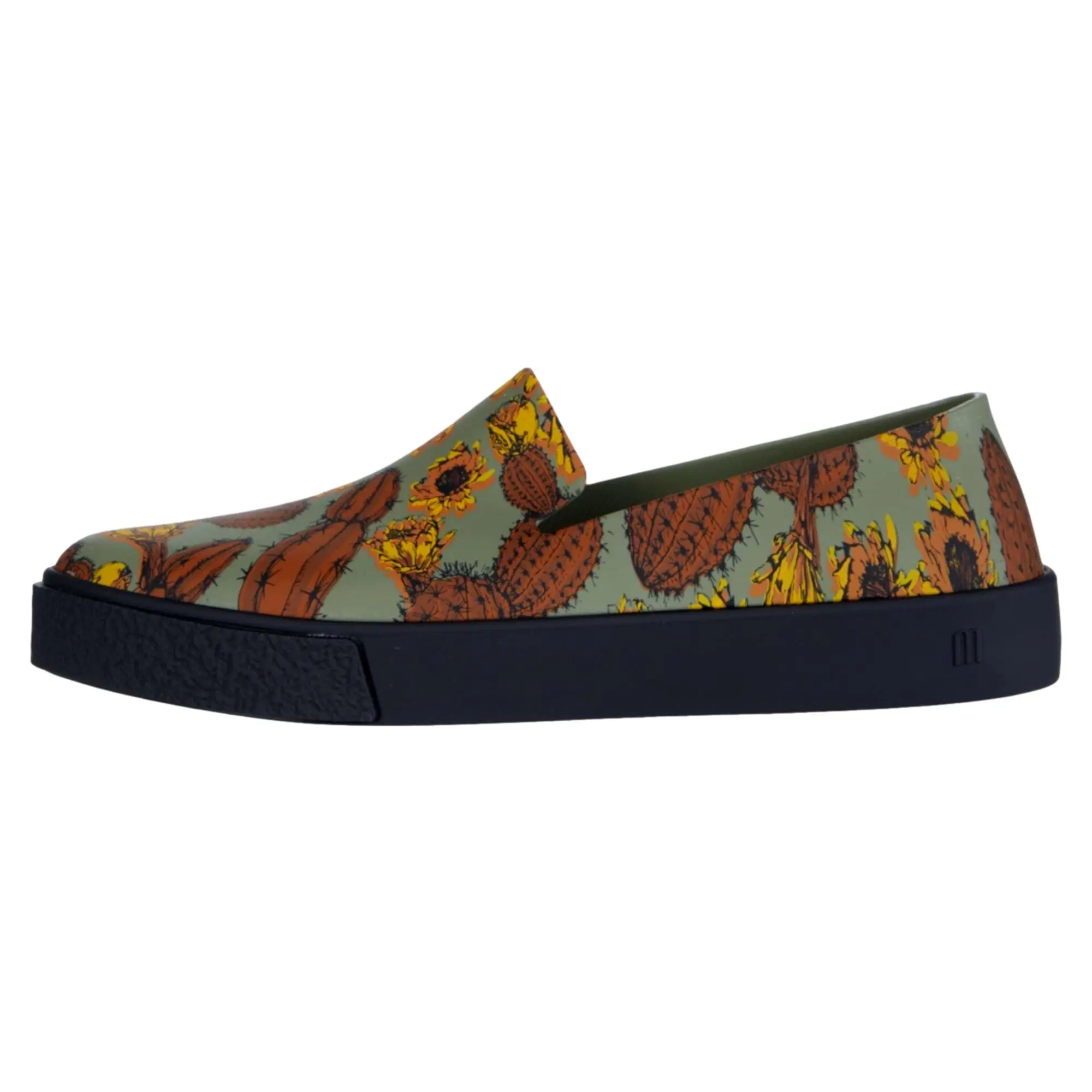 Melissa Shoes Ground III AD Brown / Green  GROUND-BRNGRN Women's